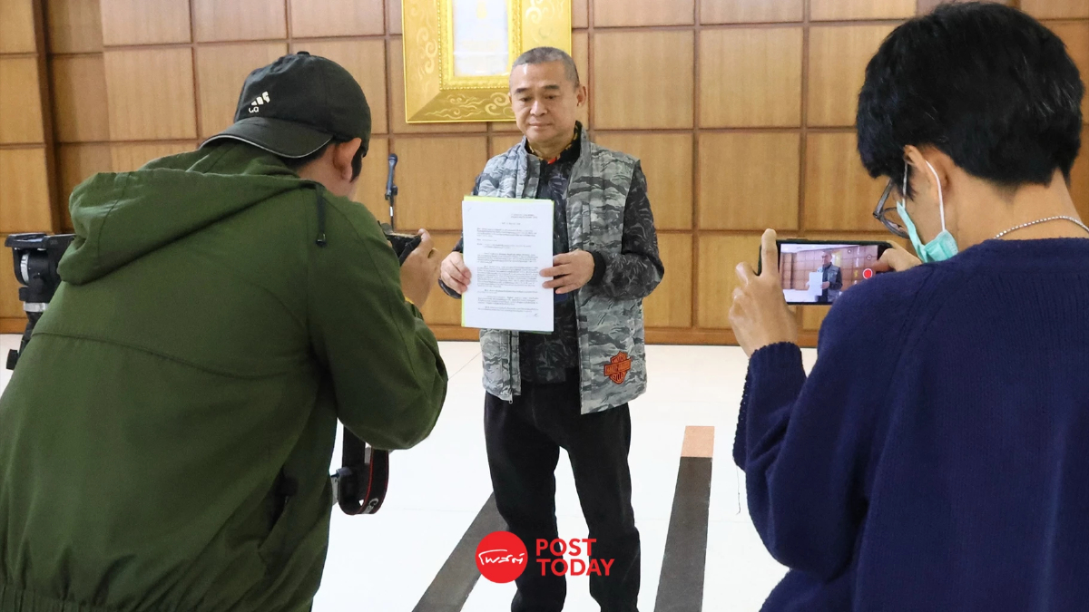 ‘เรืองไกร’ ยื่นกกต.สอบ ‘แพทองธาร’ ปมคลิปเสียง ให้ ‘ลาออก–ยุบสภา’ ‘เรืองไกร’ ยื่นกกต.สอบ ‘แพทองธาร’ ปมคลิปเสียง ให้ ‘ลาออก–ยุบสภา’