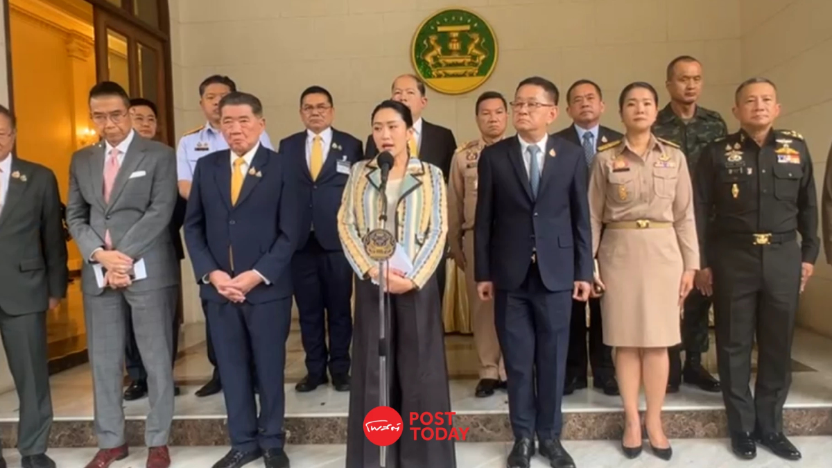 “แพทองธาร” แถลงเตรียมประสานนานาชาติร่วมปราบแก๊งคอลเซ็นเตอร์ “แพทองธาร” แถลงเตรียมประสานนานาชาติร่วมปราบแก๊งคอลเซ็นเตอร์
