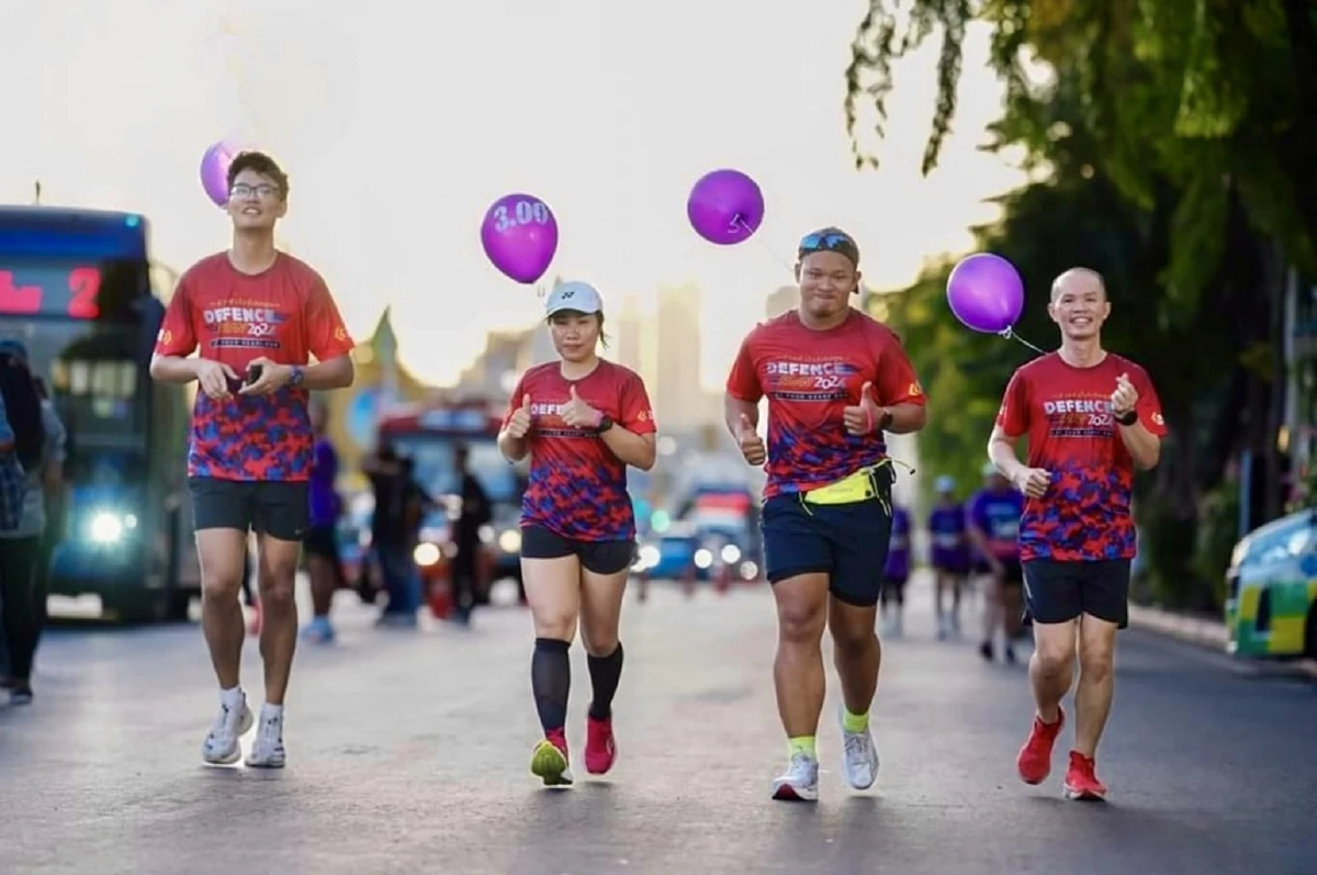 Defence Run 2025 “กลาโหมร่วมใจ เดิน - วิ่ง ด้วยหัวใจที่เทิดทูน” Defence Run 2025 “กลาโหมร่วมใจ เดิน - วิ่ง ด้วยหัวใจที่เทิดทูน”