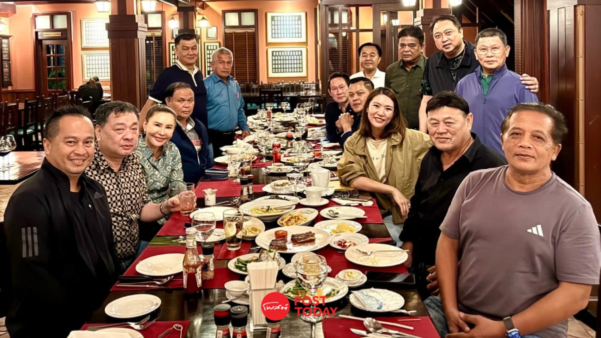 'สุชาติ'ดินเนอร์ 18 สส.ท่ามกลางรอยร้าวพรรครวมไทยสร้างชาติ 'สุชาติ'ดินเนอร์ 18 สส.ท่ามกลางรอยร้าวพรรครวมไทยสร้างชาติ