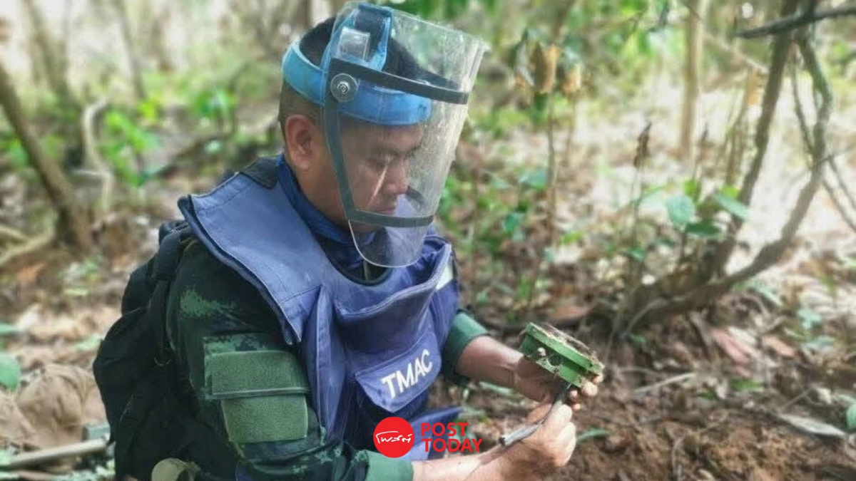 ศูนย์ปฏิบัติการทุ่นระเบิดฯ ประณามกัมพูชาขัดขวางกู้ทุ่นระเบิด ศูนย์ปฏิบัติการทุ่นระเบิดฯ ประณามกัมพูชาขัดขวางกู้ทุ่นระเบิด