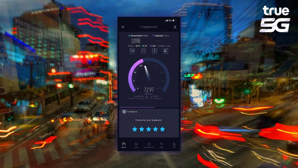 ทรู อัปเกรดเครือข่าย 5G ด้วย DSS เริ่มใช้งานแล้วที่ทองหล่อ ทรู อัปเกรดเครือข่าย 5G ด้วย DSS เริ่มใช้งานแล้วที่ทองหล่อ