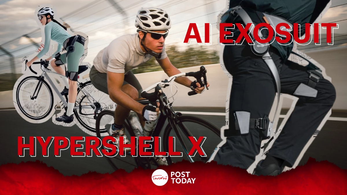 Hypershell X ชุด AI Exosuit ที่ช่วยสนับสนุนการเคลื่อนไหว Hypershell X ชุด AI Exosuit ที่ช่วยสนับสนุนการเคลื่อนไหว