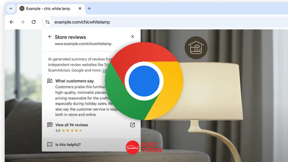 Google Chrome เปิดตัวฟีเจอร์ใหม่ ให้ AI ช่วยรีวิวเว็บขายของ Google Chrome เปิดตัวฟีเจอร์ใหม่ ให้ AI ช่วยรีวิวเว็บขายของ