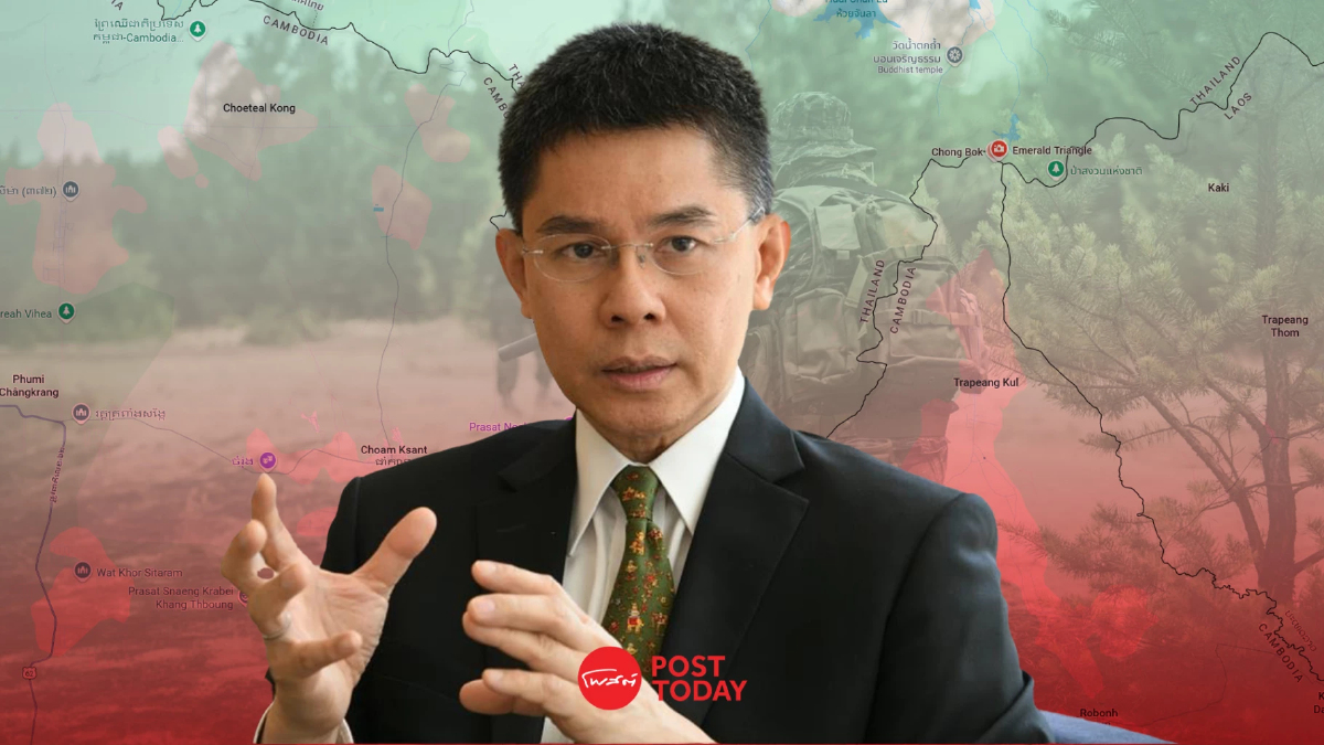 "ปณิธาน" เตือนชายแดนยังไม่สงบหลังเจรจา กัมพูชาต้องถอนกำลังทหาร "ปณิธาน" เตือนชายแดนยังไม่สงบหลังเจรจา กัมพูชาต้องถอนกำลังทหาร