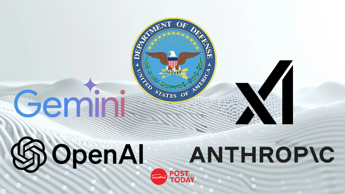 รัฐบาลสหรัฐฯ มอบทุนบริษัทยักษ์พัฒนา AI ทางการทหาร 200 ล้านดอลลาร์ รัฐบาลสหรัฐฯ มอบทุนบริษัทยักษ์พัฒนา AI ทางการทหาร 200 ล้านดอลลาร์