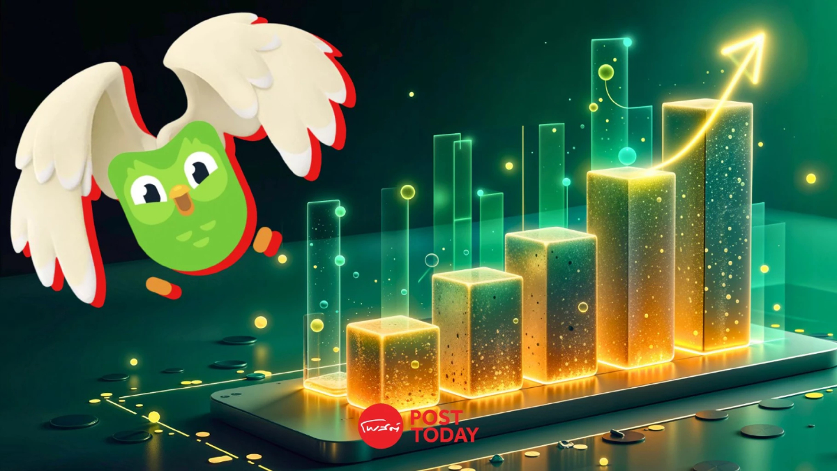 Duolingo หุ้นพุ่ง 30% หลังประกาศกลยุทธ์ 'AI-First' แม้ผู้ใช้โวย Duolingo หุ้นพุ่ง 30% หลังประกาศกลยุทธ์ 'AI-First' แม้ผู้ใช้โวย