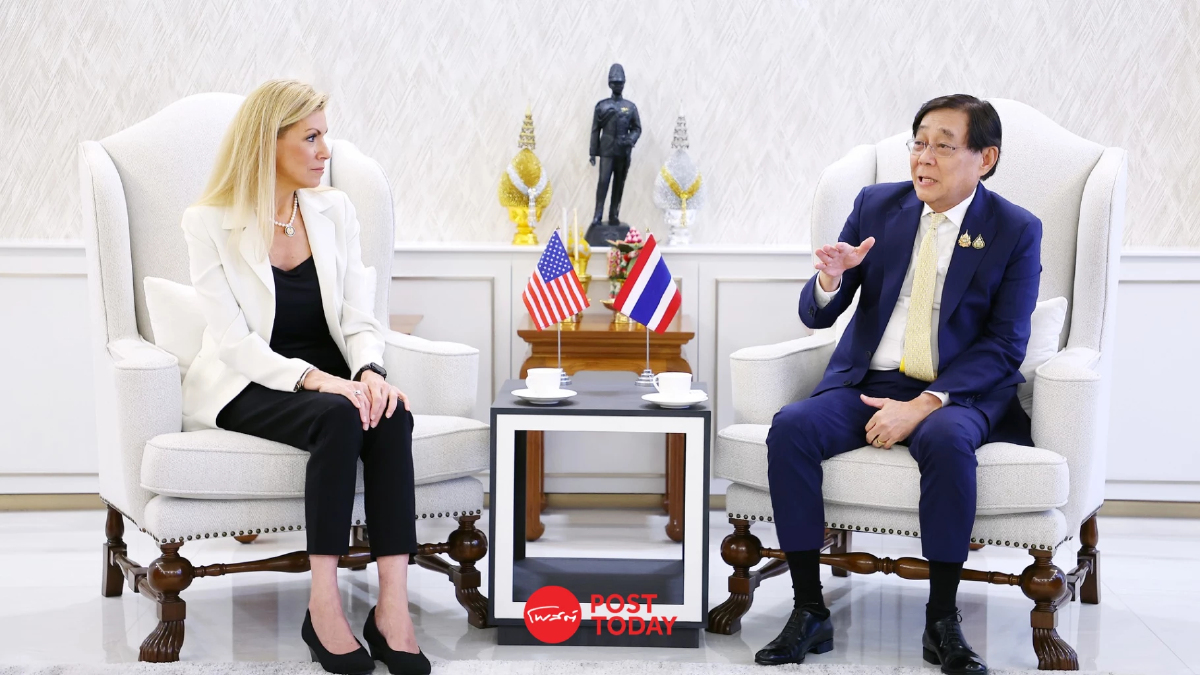 พิชัย หารือ ส.ส.สหรัฐฯ ย้ำศักยภาพลงทุนไทย-แจงสถานการณ์ไทย-กัมพูชา พิชัย หารือ ส.ส.สหรัฐฯ ย้ำศักยภาพลงทุนไทย-แจงสถานการณ์ไทย-กัมพูชา