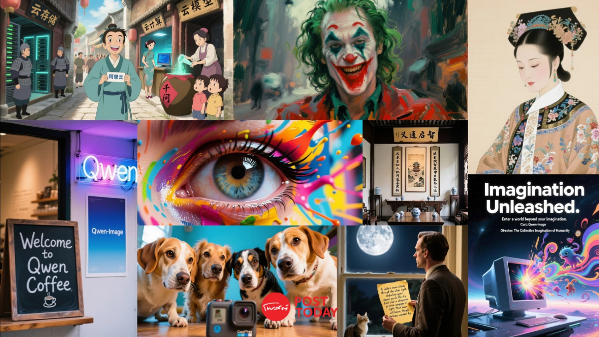 Qwen-Image โมเดลปรับปรุงและแก้ไขภาพคุณภาพสูงจาก Alibaba Qwen-Image โมเดลปรับปรุงและแก้ไขภาพคุณภาพสูงจาก Alibaba