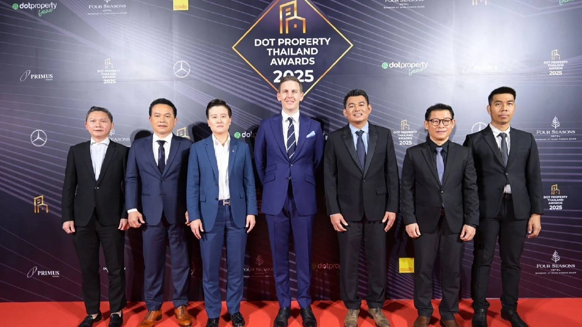 Dot Property Thailand Awards 2025 มอบรางวัลเชิดชูนักพัฒนาอสังหา ไทย Dot Property Thailand Awards 2025 มอบรางวัลเชิดชูนักพัฒนาอสังหา ไทย