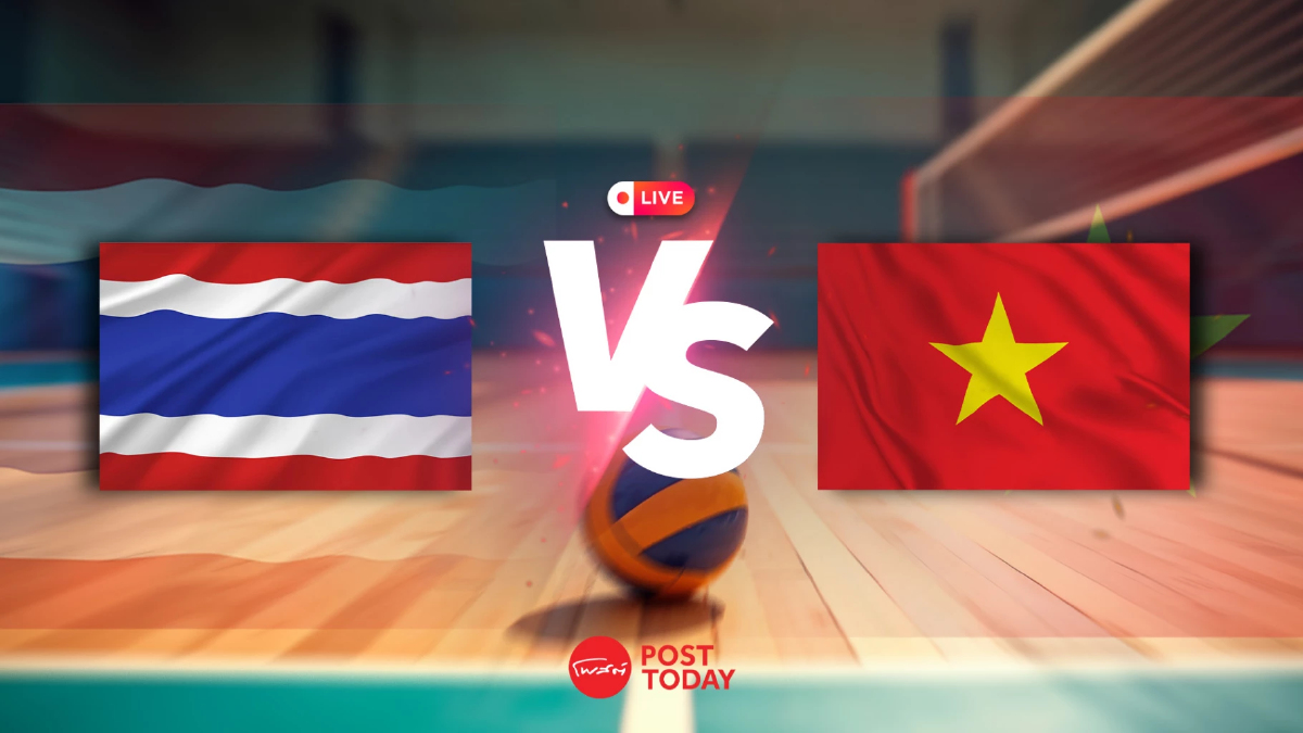 LIVE ถ่ายทอดสด วอลเลย์บอลหญิงทีมชาติ ไทย พบ เวียดนาม ซีวีลีก 2025 LIVE ถ่ายทอดสด วอลเลย์บอลหญิงทีมชาติ ไทย พบ เวียดนาม ซีวีลีก 2025