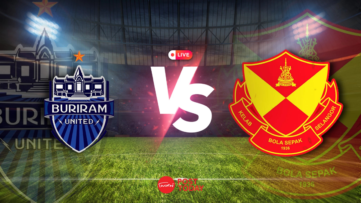 LIVE ถ่ายทอดสด บุรีรัมย์ ยูไนเต็ด พบ เซลังงอร์ Shopee Cup วันนี้ LIVE ถ่ายทอดสด บุรีรัมย์ ยูไนเต็ด พบ เซลังงอร์ Shopee Cup วันนี้
