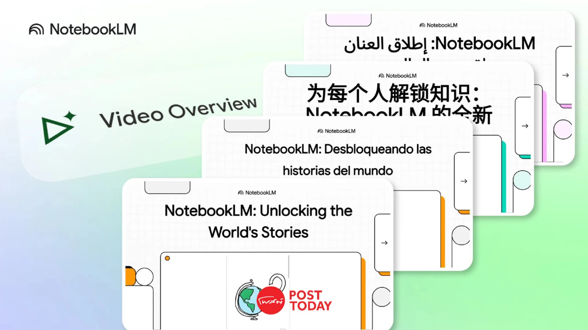 Video Overviews ของ NotebookLM รองรับการใช้งาน 80 ภาษา รวมภาษาไทย Video Overviews ของ NotebookLM รองรับการใช้งาน 80 ภาษา รวมภาษาไทย