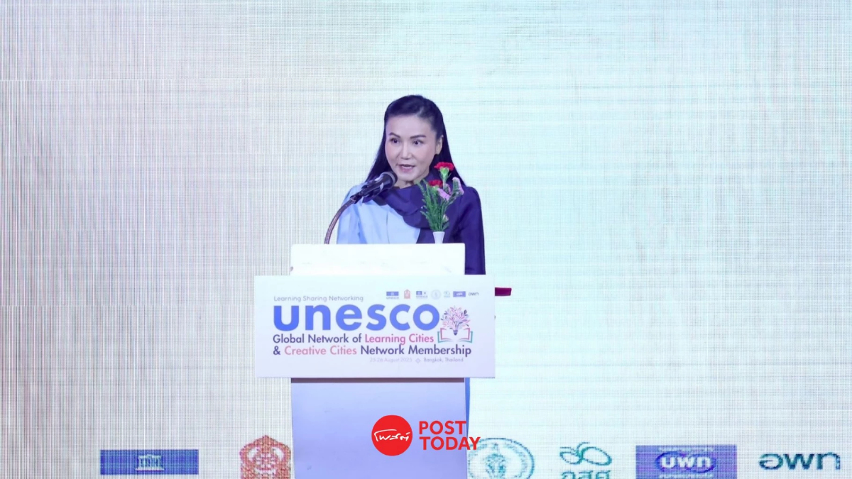 “นฤมล” หนุนเครือข่ายยูเนสโก Learning Cities – Creative Cities “นฤมล” หนุนเครือข่ายยูเนสโก Learning Cities – Creative Cities