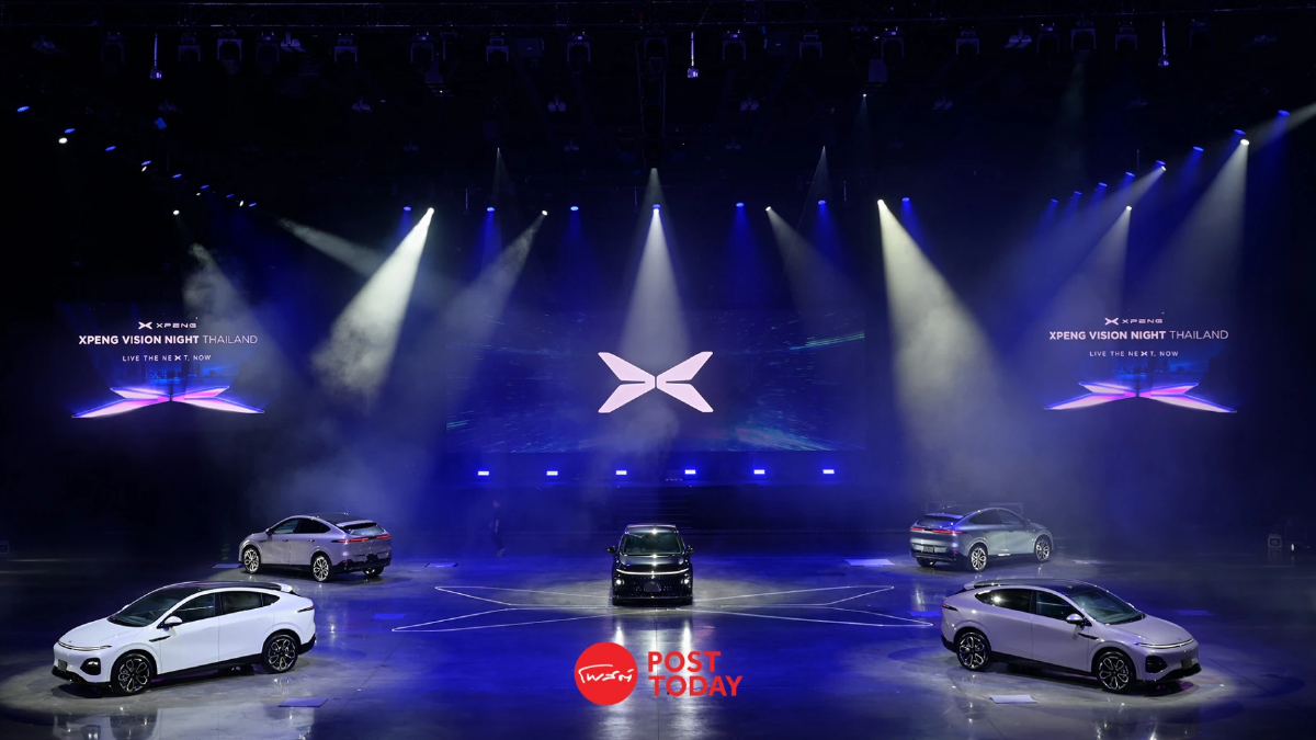 XPENG VISION NIGHT เปิดตัว New G6 SUV ไฟฟ้า พร้อมหุ่นยนต์ IRON สุดล้ำ XPENG VISION NIGHT เปิดตัว New G6 SUV ไฟฟ้า พร้อมหุ่นยนต์ IRON สุดล้ำ
