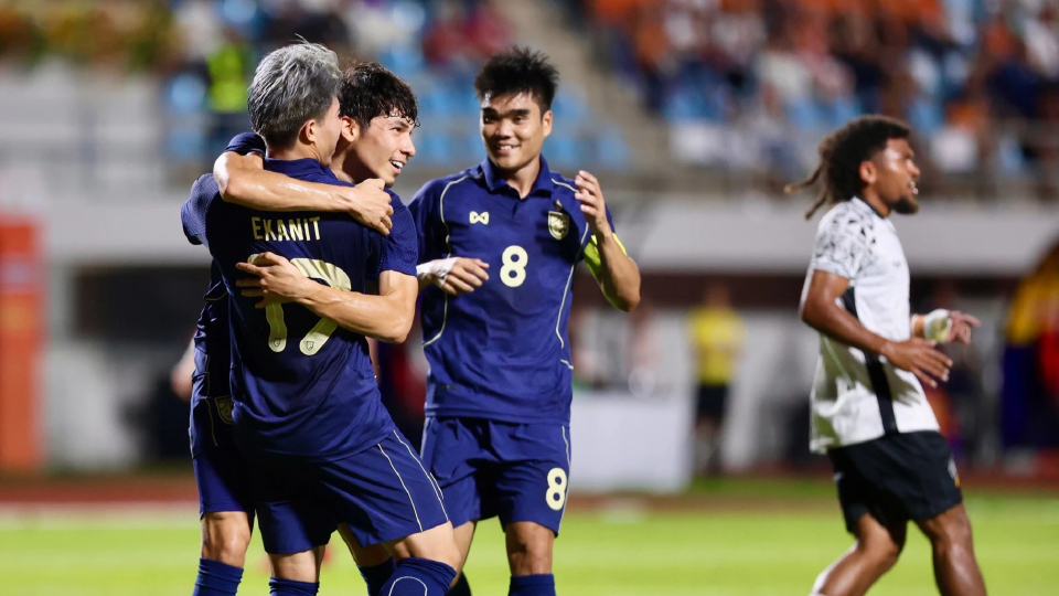 ผลบอล ไทยถล่มฟิจิ 3-0 ทะลุชิงอิรัก ศึกคิงส์คัพ ครั้งที่ 51