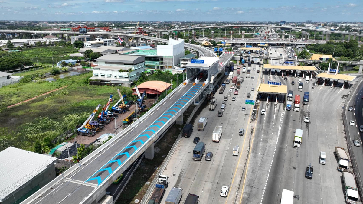 กทพ. เตรียมพร้อมเชื่อมต่อ “บางขุนเทียน-บ้านแพ้ว” (M82) แนะติด Easy Pass ถูกตำแหน่ง กทพ. เตรียมพร้อมเชื่อมต่อ “บางขุนเทียน-บ้านแพ้ว” (M82) แนะติด Easy Pass ถูกตำแหน่ง