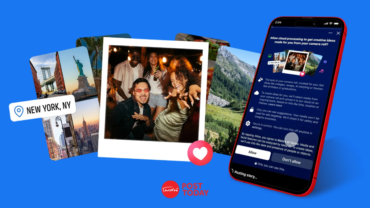 ขอยุ่งหน่อย Facebook ขอสิทธิ AI เข้าถึงคลังภาพในสมาร์ทโฟน ขอยุ่งหน่อย Facebook ขอสิทธิ AI เข้าถึงคลังภาพในสมาร์ทโฟน