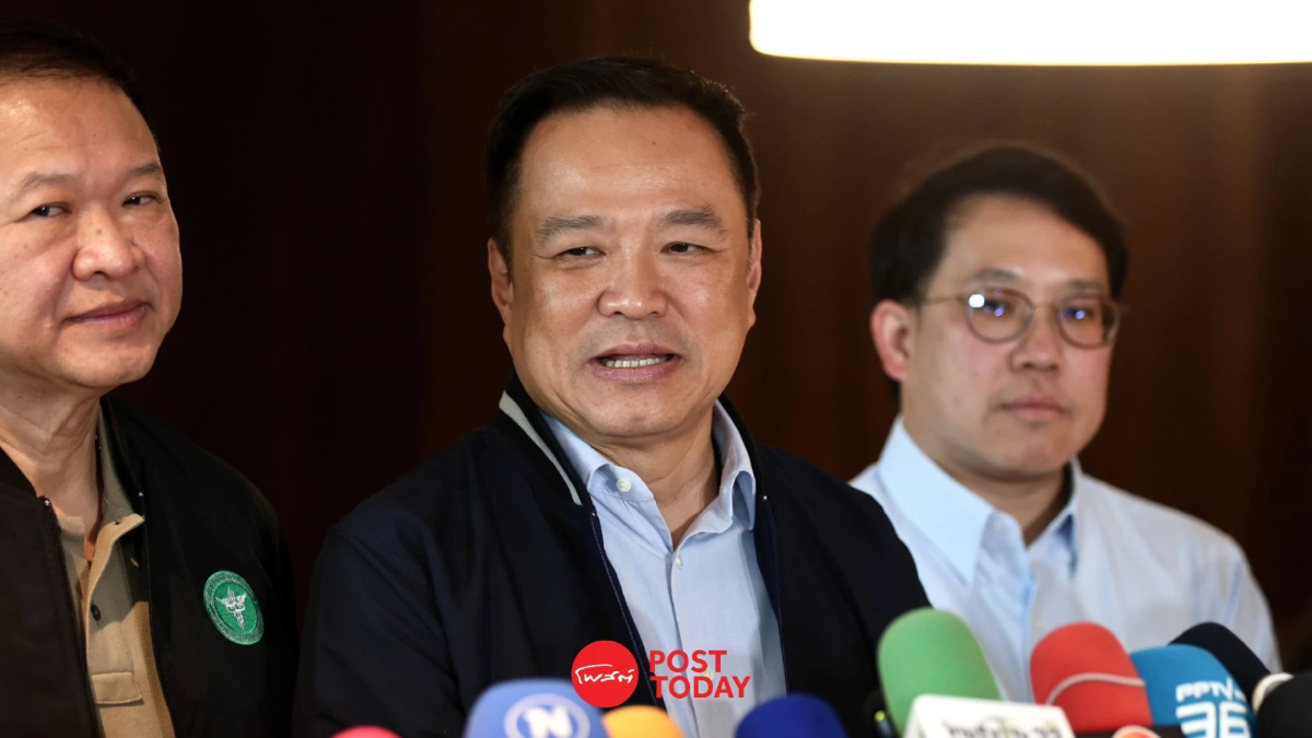 "อนุทิน" โยนสภาชี้ขาดแก้รัฐธรรมนูญ ไม่หวั่นรัฐบาลอายุสั้น "อนุทิน" โยนสภาชี้ขาดแก้รัฐธรรมนูญ ไม่หวั่นรัฐบาลอายุสั้น