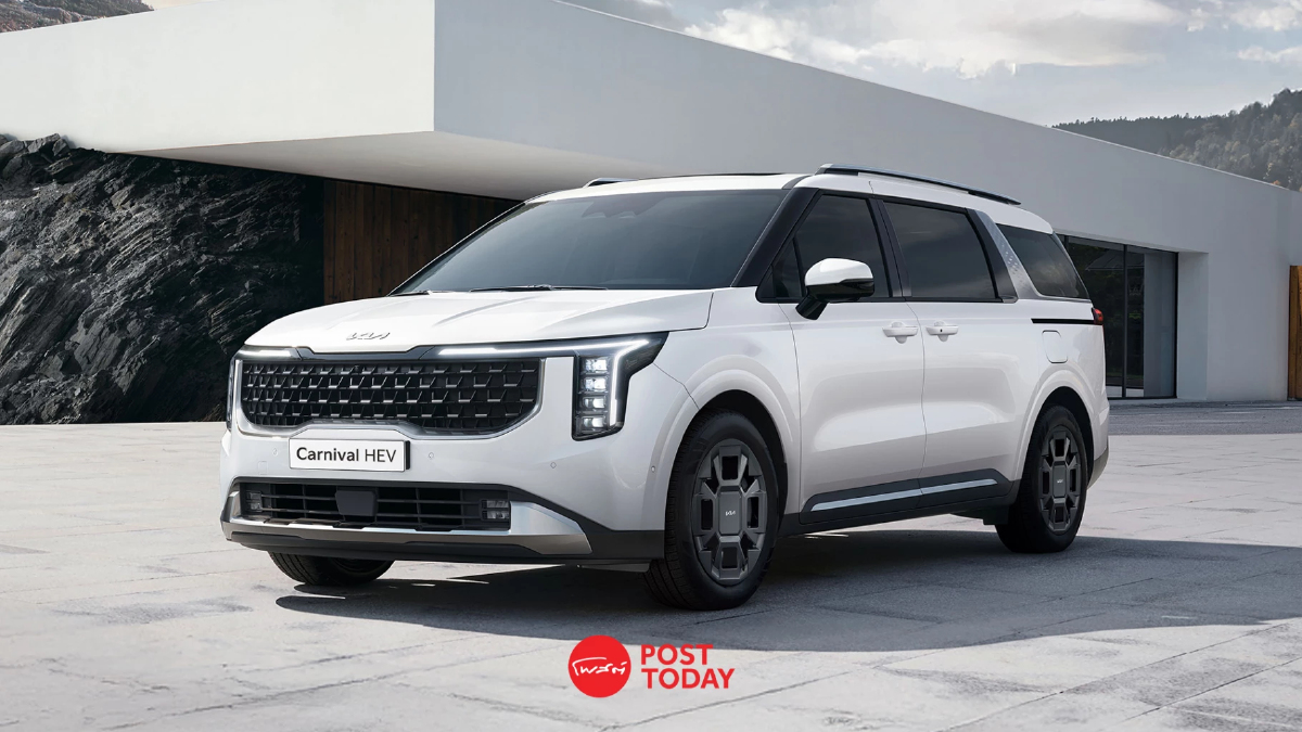 Kia Carnival HEV 7-Seater เปิดตัวรถตู้พรีเมียมไฮบริด เริ่ม 2.499 ล. Kia Carnival HEV 7-Seater เปิดตัวรถตู้พรีเมียมไฮบริด เริ่ม 2.499 ล.