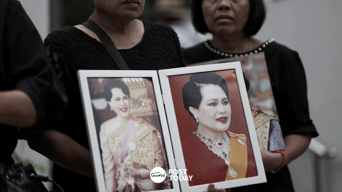 พสกนิกรทยอยเดินทางถวายความอาลัยพระพันปีหลวงที่ รพ.จุฬาลงกรณ์ พสกนิกรทยอยเดินทางถวายความอาลัยพระพันปีหลวงที่ รพ.จุฬาลงกรณ์