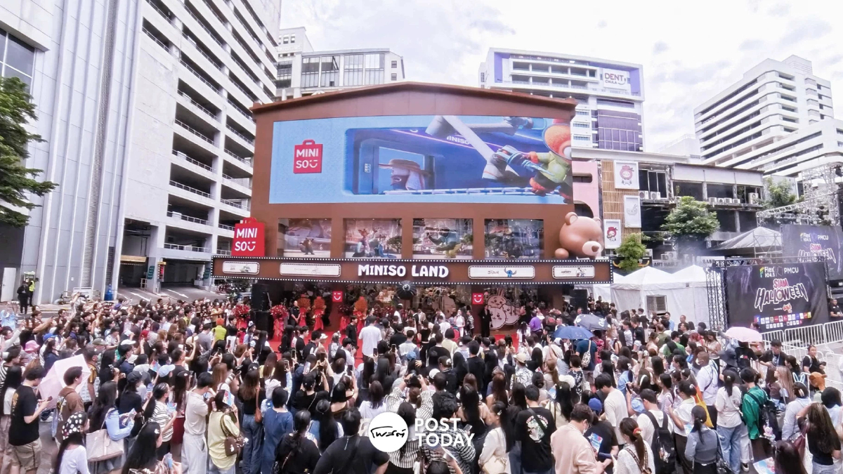 MINISO ทุ่มกลยุทธ์ "Super IP" เปิดแฟลกชิปสโตร์ เจาะกลุ่ม Gen Z ไทย MINISO ทุ่มกลยุทธ์ "Super IP" เปิดแฟลกชิปสโตร์ เจาะกลุ่ม Gen Z ไทย