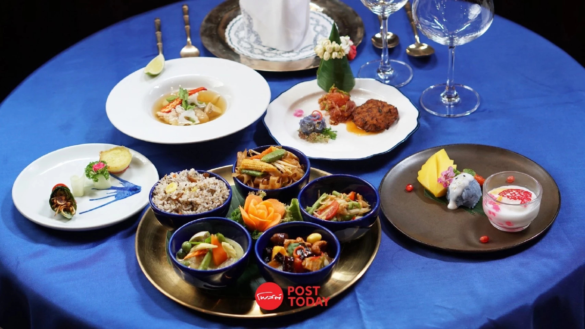 Blue Elephant สาทร: Fine Dining วีแกน "Aroi Thai Vegetarian Set" Blue Elephant สาทร: Fine Dining วีแกน "Aroi Thai Vegetarian Set"
