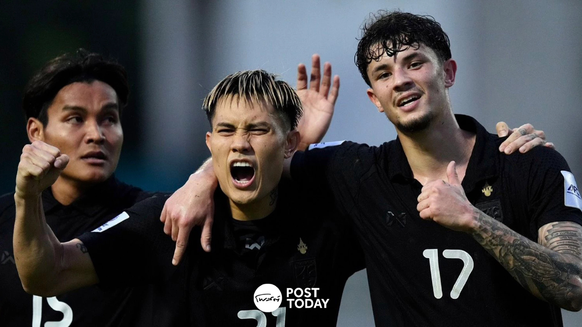 ผลบอล เอเชียน คัพ ทีมชาติไทย บุกชนะ ศรีลังกา 4-0 "จู๊ด เบลล์" เหมา 2 ผลบอล เอเชียน คัพ ทีมชาติไทย บุกชนะ ศรีลังกา 4-0 "จู๊ด เบลล์" เหมา 2