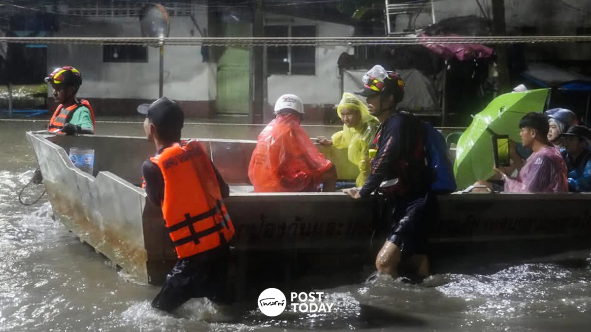 หาดใหญ่ ประกาศเตือนยกธงแดง 103 ชุมชน หลังฝนสะสมทะลุสถิติ หาดใหญ่ ประกาศเตือนยกธงแดง 103 ชุมชน หลังฝนสะสมทะลุสถิติ