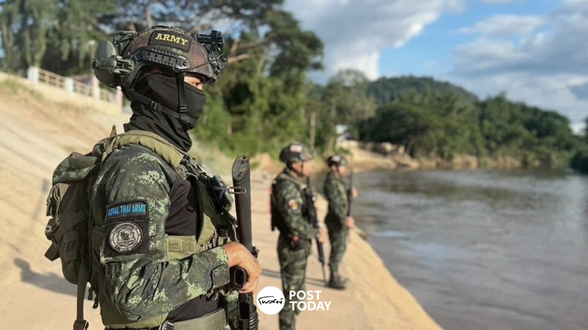 กองทัพบกเผยสถานการณ์ชายแดนไทย–เมียนมา ยังคงเฝ้าระวังใกล้ชิด กองทัพบกเผยสถานการณ์ชายแดนไทย–เมียนมา ยังคงเฝ้าระวังใกล้ชิด