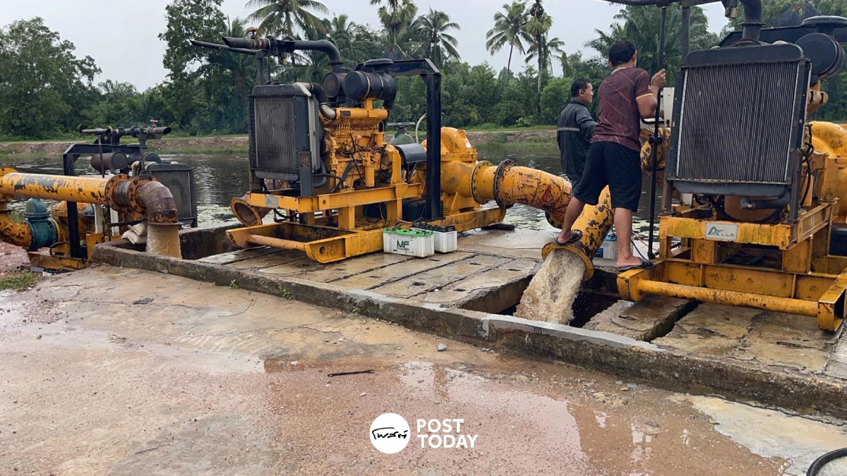 สทนช.คาดน้ำอู่ตะเภาต่ำตลิ่งวันนี้ มหาอุทกภัยใต้กระทบ2.9ล้านคน สทนช.คาดน้ำอู่ตะเภาต่ำตลิ่งวันนี้ มหาอุทกภัยใต้กระทบ2.9ล้านคน