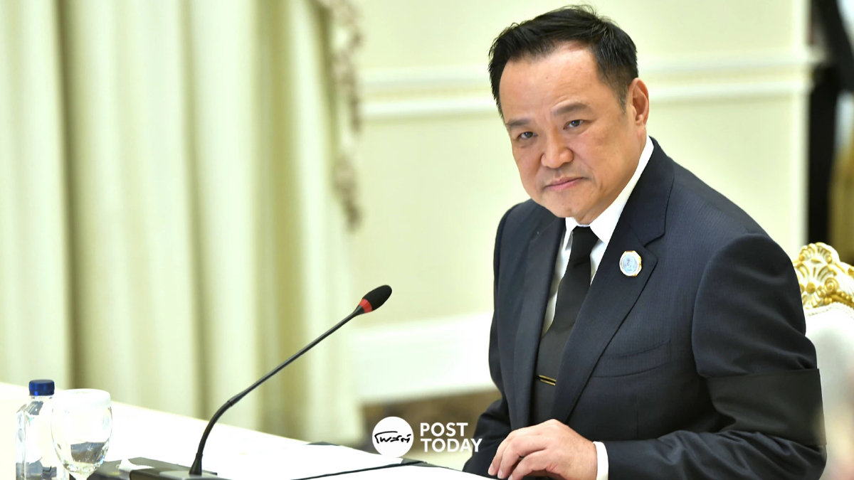 อนุทิน' รับเตรียมยุบสภา แนะ 'ฝ่ายค้าน' ยื่นซักฟอก ม.152