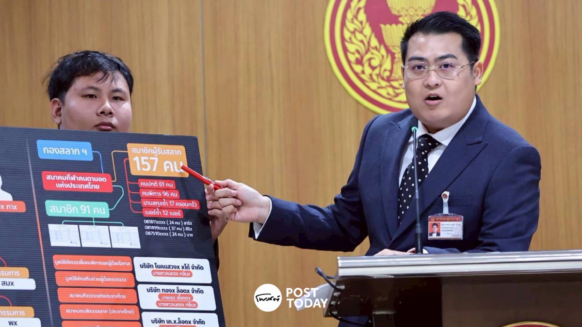 ใครอยู่เบื้องหลัง? “ธนเดช” เปิดผังเอกชนรับ "โควตาหวยทหารผ่านศึก" ใครอยู่เบื้องหลัง? “ธนเดช” เปิดผังเอกชนรับ "โควตาหวยทหารผ่านศึก"