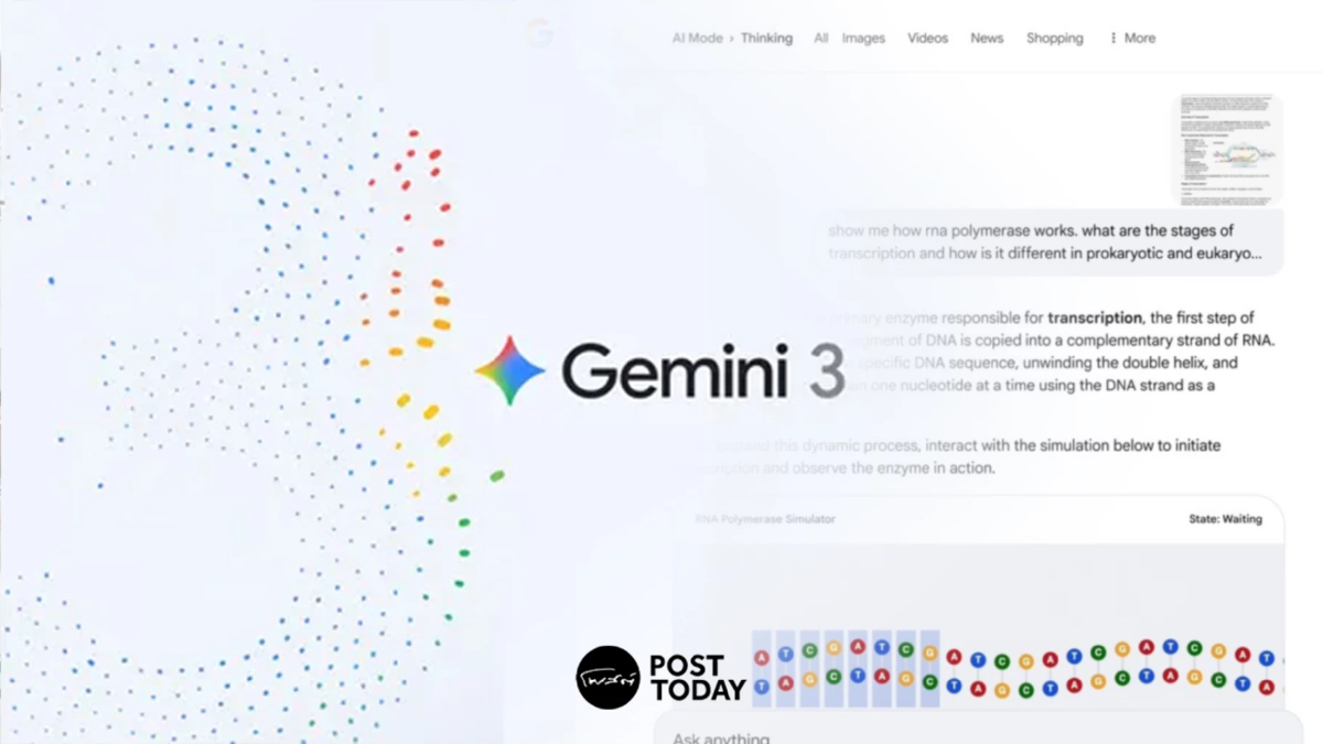 เปิดตัวต่อเนื่อง Gemini 3 โมเดล AI มาแรงแซงทางโค้งทุกโมเดล เปิดตัวต่อเนื่อง Gemini 3 โมเดล AI มาแรงแซงทางโค้งทุกโมเดล