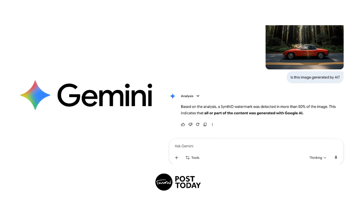 มิติใหม่ของ Gemini ฟีเจอร์ตรวจสอบภาพที่สร้างขึ้นมาจาก AI มิติใหม่ของ Gemini ฟีเจอร์ตรวจสอบภาพที่สร้างขึ้นมาจาก AI