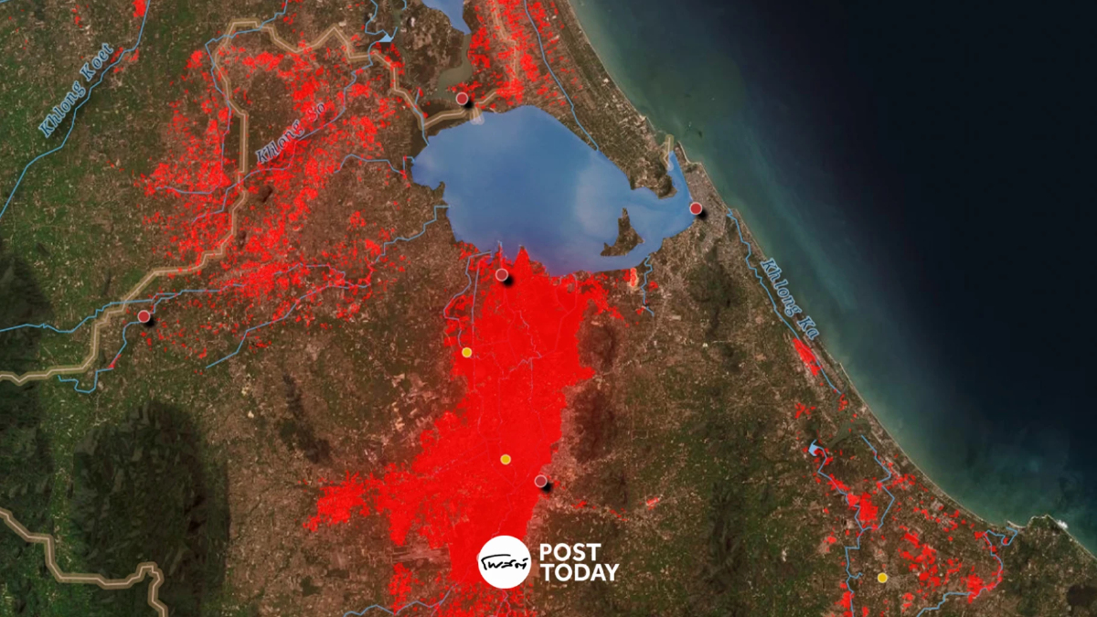 AI Flood Simulation x GIS อ่านอนาคตน้ำท่วมได้แม่นยำอย่างไร? AI Flood Simulation x GIS อ่านอนาคตน้ำท่วมได้แม่นยำอย่างไร?