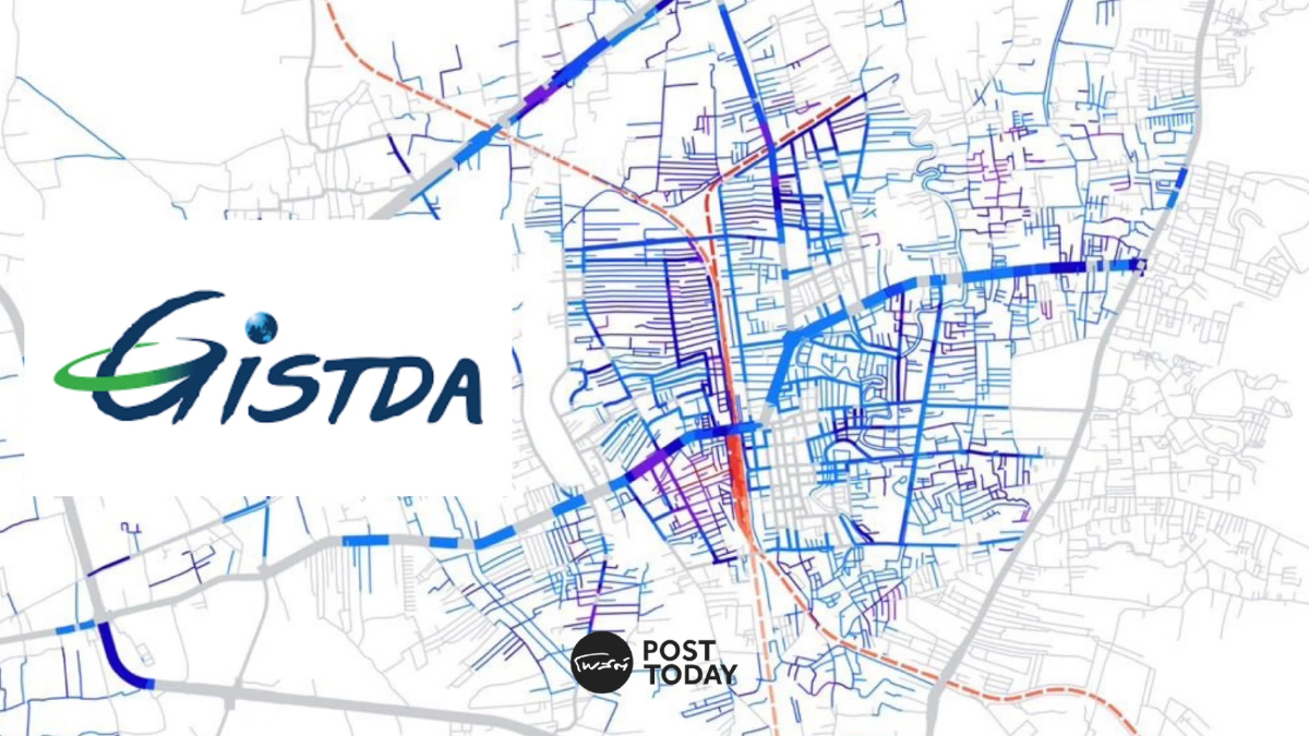 GISTDA ชี้ 'ถนน-ทางรถไฟ' ในหาดใหญ่ต้องฟื้นฟูกว่า 1,200 กม. GISTDA ชี้ 'ถนน-ทางรถไฟ' ในหาดใหญ่ต้องฟื้นฟูกว่า 1,200 กม.