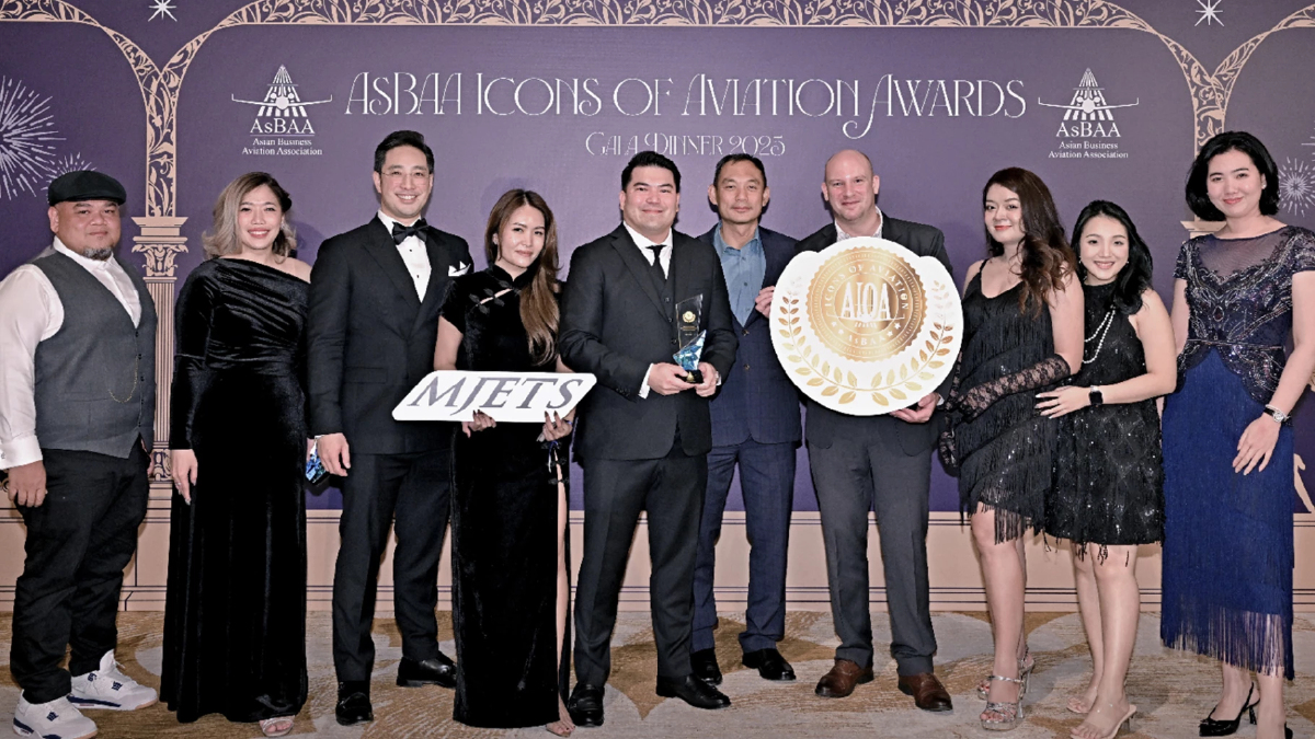 MJets คว้ารางวัล 'Best AOC Charter Operator 2025' จาก AsBAA MJets คว้ารางวัล 'Best AOC Charter Operator 2025' จาก AsBAA