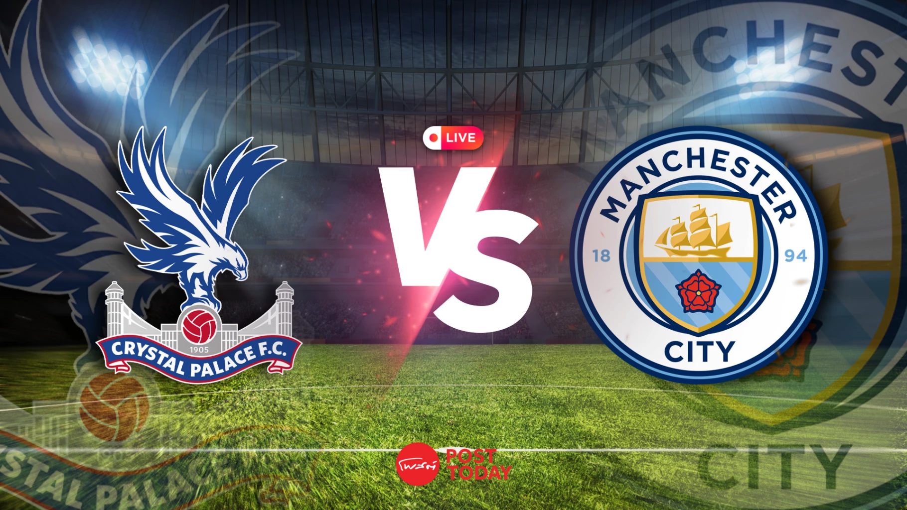 คริสตัล พาเลซ vs แมนซิตี้ 중계 안내 관련 이미지