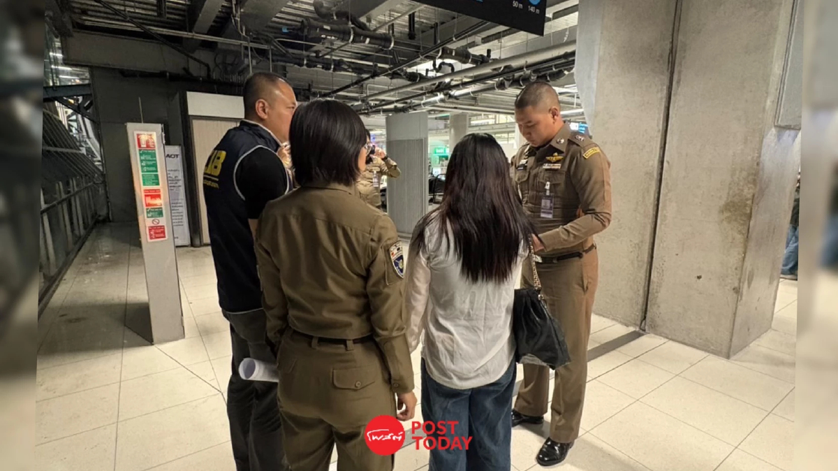 เปิดภาพคุมตัว "น.ส.ลัก" สอบเข้ม ปมบังคับลูกสาววัย 12 ค้ากามญี่ปุ่น เปิดภาพคุมตัว "น.ส.ลัก" สอบเข้ม ปมบังคับลูกสาววัย 12 ค้ากามญี่ปุ่น