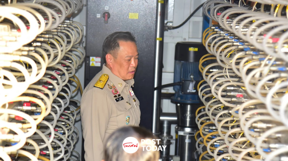 "ทลายเหมืองบิตคอยน์" โยง "ขบวนการจีนเทา" เสียหายกว่า 3,000 ล้าน "ทลายเหมืองบิตคอยน์" โยง "ขบวนการจีนเทา" เสียหายกว่า 3,000 ล้าน