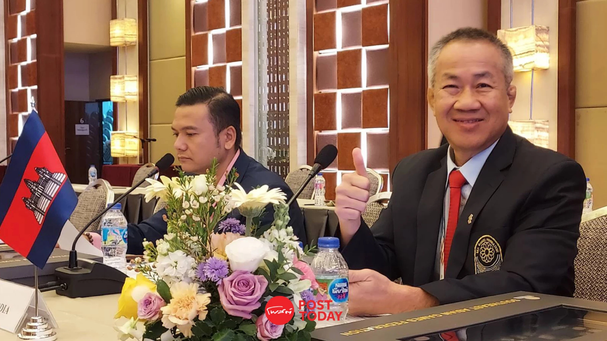 กัมพูชายันส่ง 105 นักกีฬาลุยซีเกมส์ 2025 ย้ำกีฬาแยกการเมือง กัมพูชายันส่ง 105 นักกีฬาลุยซีเกมส์ 2025 ย้ำกีฬาแยกการเมือง