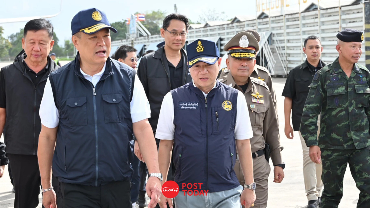 ยกเลิกพ.ร.ก.ฉุกเฉินสงขลา นายกฯอนุทินลงหาดใหญ่ถอดบทเรียนอุทกภัย ยกเลิกพ.ร.ก.ฉุกเฉินสงขลา นายกฯอนุทินลงหาดใหญ่ถอดบทเรียนอุทกภัย