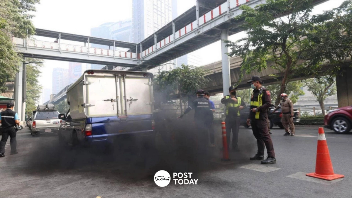 GISTDA เตือน ระดับ PM2.5 แดงทะลุ 48 เขต กทม. ส่งผลต่อสุขภาพ GISTDA เตือน ระดับ PM2.5 แดงทะลุ 48 เขต กทม. ส่งผลต่อสุขภาพ