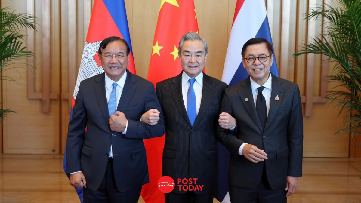 เปิดผลการประชุมไตรภาคี ระหว่างจีน ไทยและกัมพูชา หลังการหยุดยิง เปิดผลการประชุมไตรภาคี ระหว่างจีน ไทยและกัมพูชา หลังการหยุดยิง