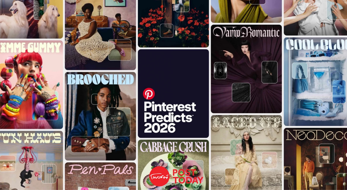 8 เทรนด์เด่นปี 2026 จาก Pinterest แผนที่ล่วงหน้าธุรกิจไม่ควรมองข้าม 8 เทรนด์เด่นปี 2026 จาก Pinterest แผนที่ล่วงหน้าธุรกิจไม่ควรมองข้าม