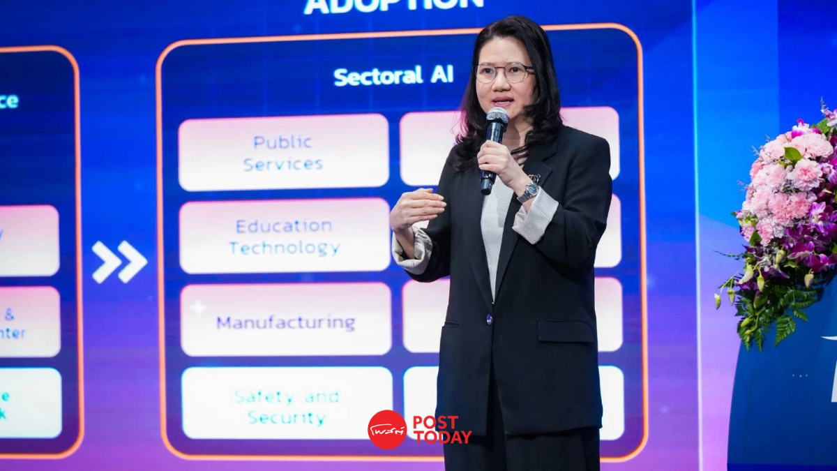 BDI ชี้ตลาด AI ไทยปี 68 พุ่ง 4 หมื่นล้าน มุ่งผลักดัน ThaiLLM สู้ BDI ชี้ตลาด AI ไทยปี 68 พุ่ง 4 หมื่นล้าน มุ่งผลักดัน ThaiLLM สู้