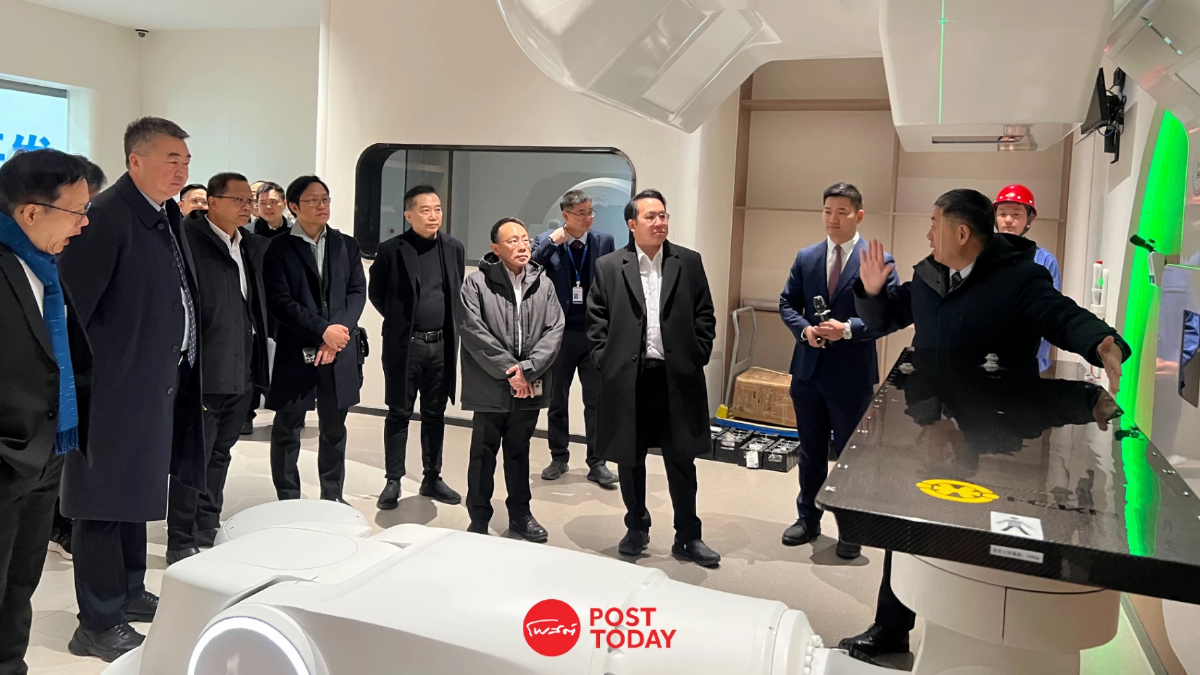 สธ.เยือน "จีน" สร้างความร่วมมือนำเทคโนโลยี Heavy Ion Therapy รักษามะเร็งในไทย สธ.เยือน "จีน" สร้างความร่วมมือนำเทคโนโลยี Heavy Ion Therapy รักษามะเร็งในไทย