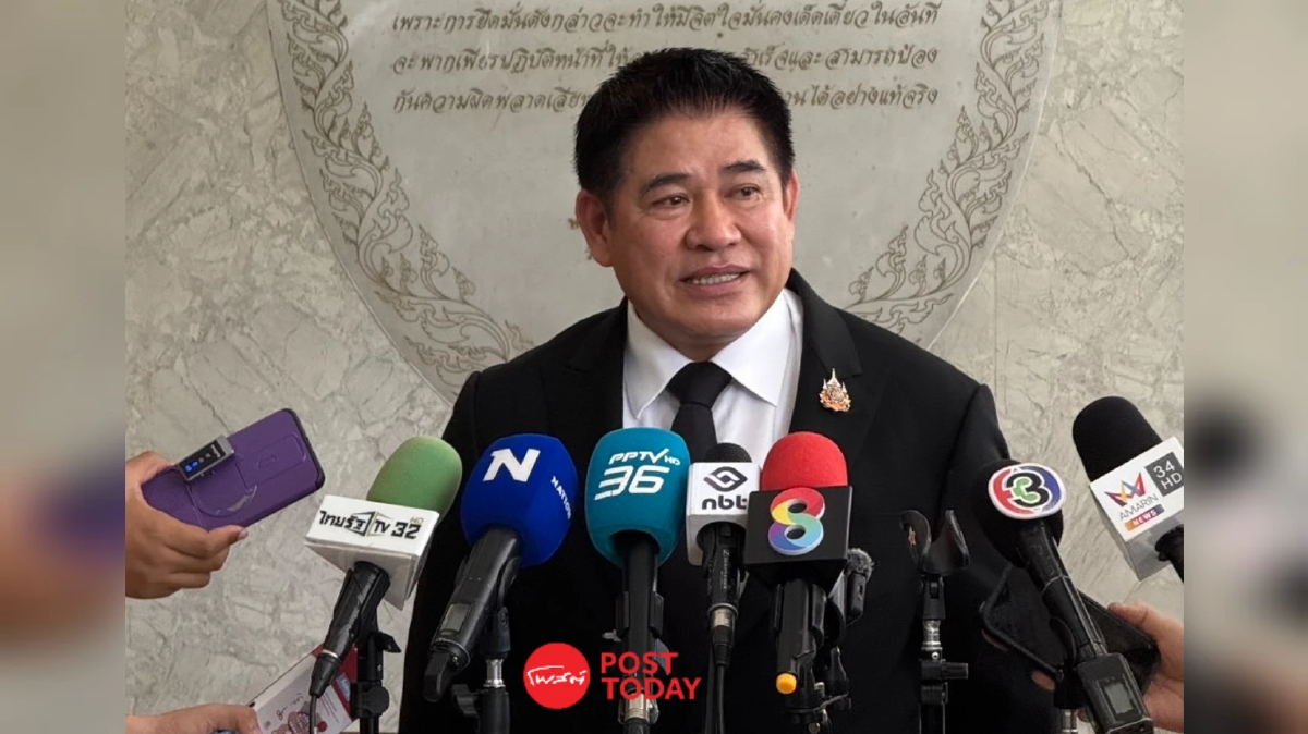 "ธรรมนัส"ลั่น! กล้าธรรมมีศักดิ์ศรี พร้อมทำหน้าที่ฝ่ายค้าน "ธรรมนัส"ลั่น! กล้าธรรมมีศักดิ์ศรี พร้อมทำหน้าที่ฝ่ายค้าน