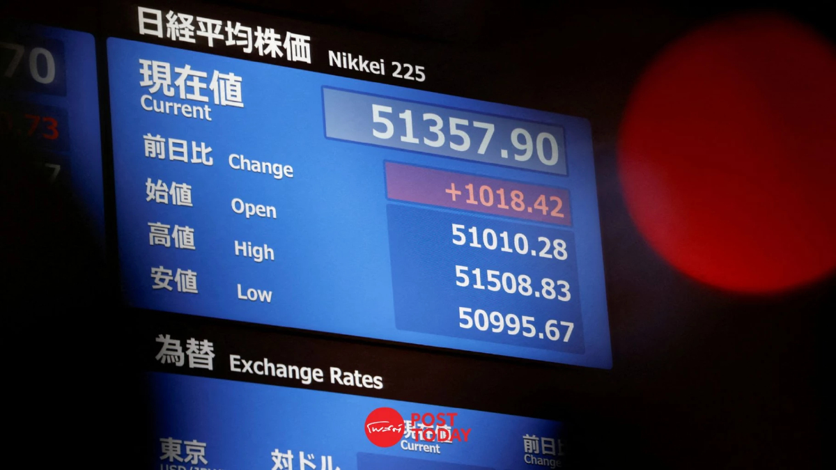 ตลาดหุ้นเอเชียพุ่ง Nikkei ญี่ปุ่นทำนิวไฮ รับชัยชนะ Takaichi ตลาดหุ้นเอเชียพุ่ง Nikkei ญี่ปุ่นทำนิวไฮ รับชัยชนะ Takaichi